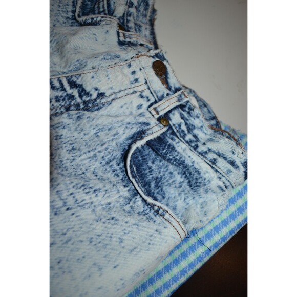 Vintage Jeans Levis 900 High Waist Acid Wash Distressed Fray Silver Tab - Picture 2 of 9